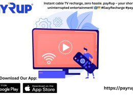 Cable TV Recharge Made Effortless with payRup.