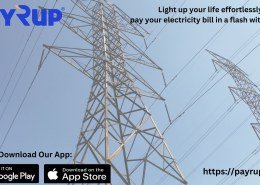 pay your electricity bill with payRup user-friendly platform.